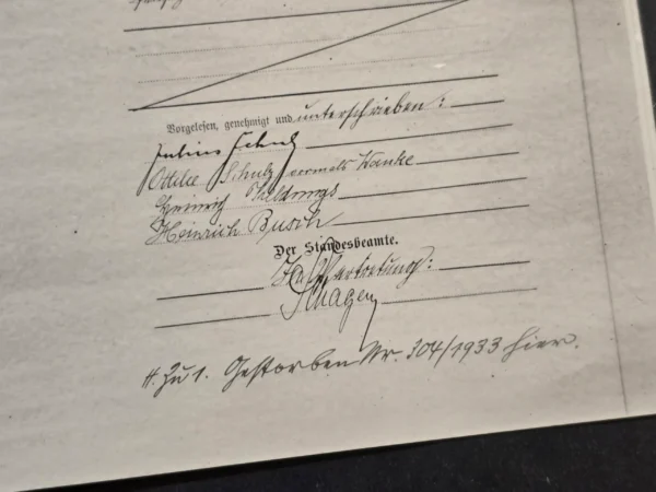 ww2-nazi-german-third-reich-1939-marriage-document-set-w-stamp-and-official-seal-03-367e482c WW2 Nazi German Third Reich 1939 Marriage Document Set w/ Stamp & Official Seal