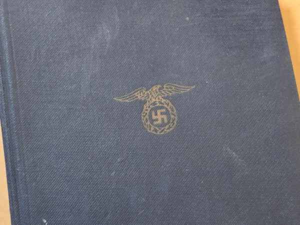 WW2 Nazi German Third Reich 1941 Adolf Hitler Mein Kampf Book People's Edition NSDAP
