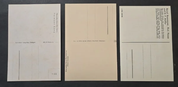 WW2 Nazi German Third Reich Mercedes Benz Audi Race Car Driving Racing Team Postcard lot