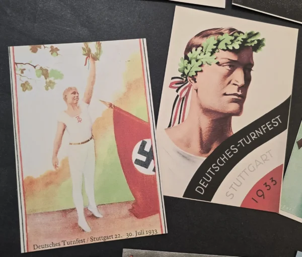 ww2-nazi-german-third-reich-nsdap-turner-org-turnerfest-propaganda-postcard-collection-02-af6a64db WW2 Nazi German Third Reich NSDAP Turner Org Turnerfest Propaganda Postcard Collection