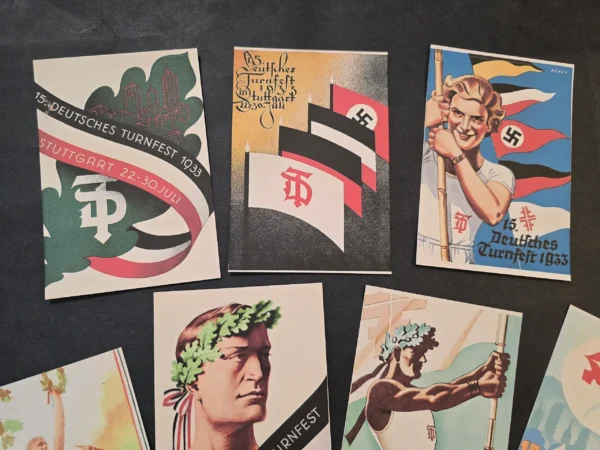 ww2-nazi-german-third-reich-nsdap-turner-org-turnerfest-propaganda-postcard-collection-03-989c0994 WW2 Nazi German Third Reich NSDAP Turner Org Turnerfest Propaganda Postcard Collection