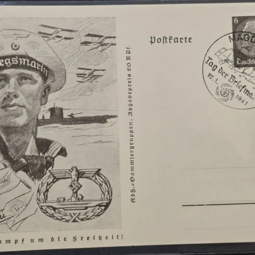 ww2-nazi-german-third-reich-propaganda-postcard-set-tag-der-briefmarke-1941-02-9fde6493 WW2 Nazi German Third Reich Propaganda Postcard Set Tag der Briefmarke 1941