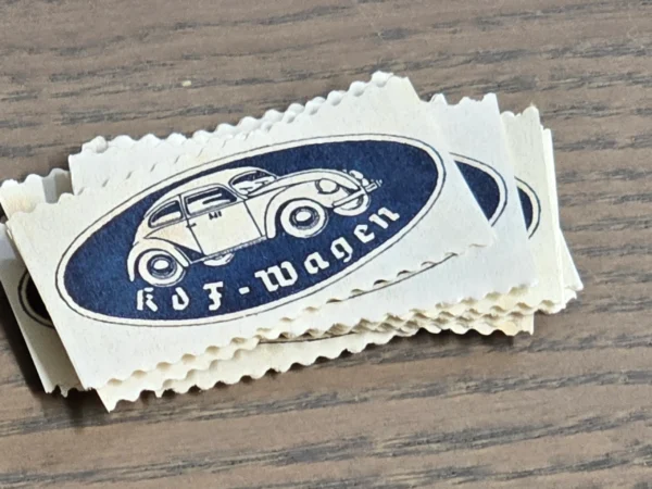 WW2 Nazi German VW Volkswagen Bug Beetle Car KdF Stamps x 10 MNH