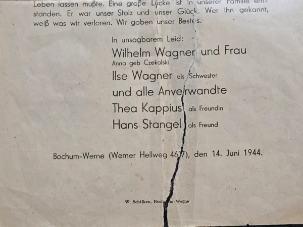 wwii-german-fallen-soldier-kia-eastern-front-death-notice-werner-wagner-ek2-panzer-badge-1-03-c1f1fd8c WWII German Fallen Soldier KIA Eastern Front Death Notice Werner Wagner EK2 Panzer Badge 1944