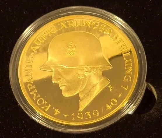 wwii-german-panzer-division-gold-medallion-4-kompanie-1939-40-boxed-02-cfecb6b8 WWII German Panzer Division Gold Medallion 4. Kompanie 1939/40 Boxed