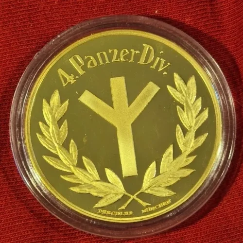wwii-german-panzer-division-gold-medallion-4-kompanie-1939-40-boxed-03-a6988686 WWII German Panzer Division Gold Medallion 4. Kompanie 1939/40 Boxed