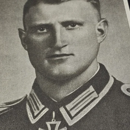 wwii-german-print-knight-s-cross-holder-oberfeldwebel-peter-veeser-heer-portrait-02-97ee7c13 WWII German Print Knight's Cross Holder Oberfeldwebel Peter Veeser Heer Portrait