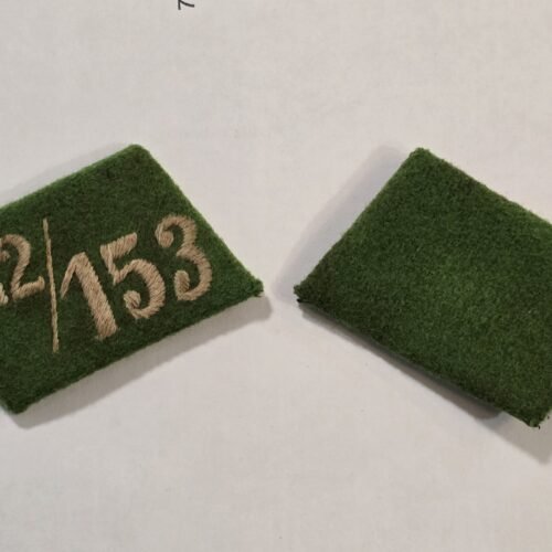 WW2 Nazi German SA Stormtroopers collar Tabs Patches M2/153