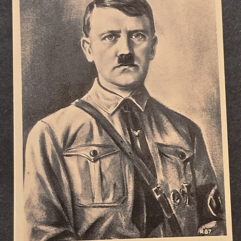 20260802_153121 Reichskanzler Adolf Hitler The Fuhrer Propaganda Postcard w Birthday Cancel 1943