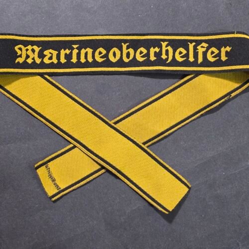 20260807_161208 WWII German Kriegsmarine Navy Marineoberhelfer Military Cuff title