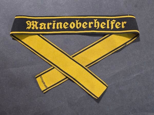 20260807_161208 WWII German Kriegsmarine Navy Marineoberhelfer Military Cuff title