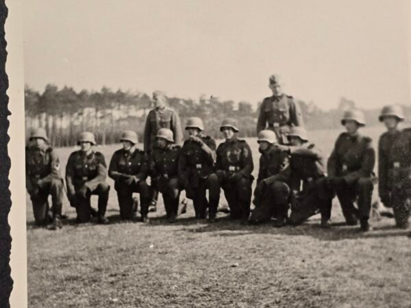 20260807_162604 WW2 German Wehrmacht Steel Helmets Soldiers Military field photo