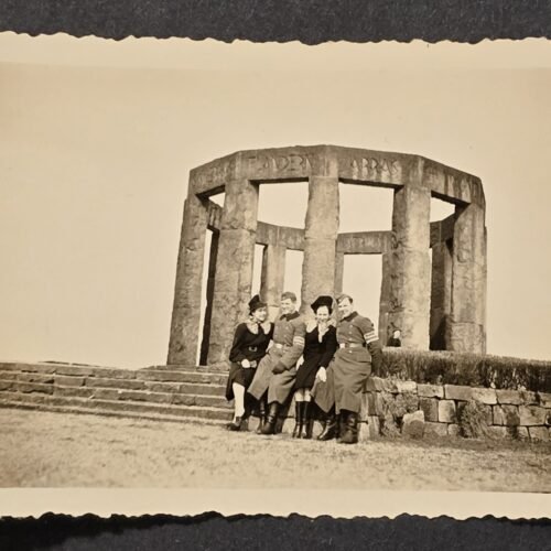 1939 German Soldiers Deutsche Wehrmacht Armband Photo Hünenborg Rheine Memorial