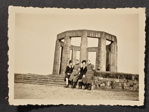 1939 German Soldiers Deutsche Wehrmacht Armband Photo Hünenborg Rheine Memorial