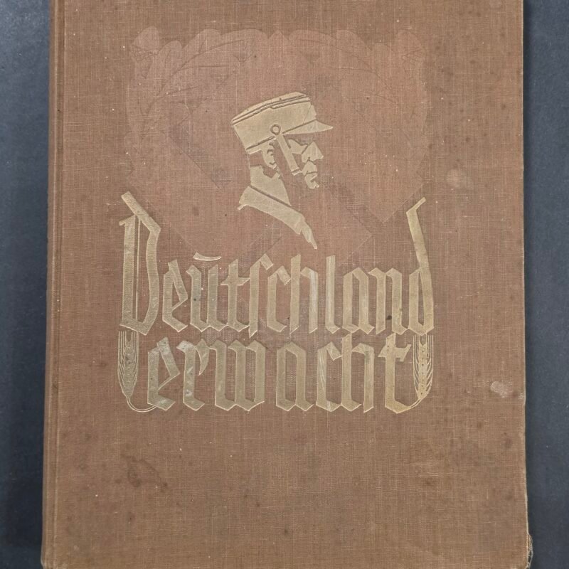 WW2 Nazi German 1933 Deutschland Erwacht NSDAP Cigarette Card Album Book