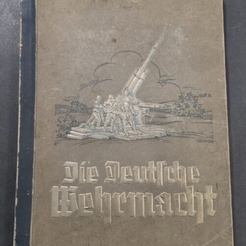 1936 Die Deutsche Wehrmacht Complete 270 Card Cigarette Album Third Reich Book