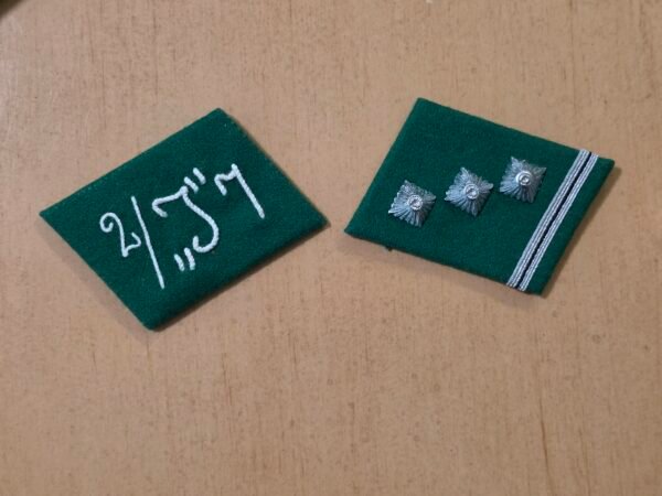 20260819_140804 WWII German SA 2/J7 Sturmabteilung Stormtroopers Military Collar Tabs w RZM tag