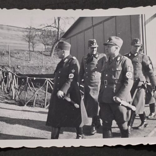 20260822_123518 RAD Labor Force leaders w Dagger Hewer & Swastika Armbands WW2 German Military War Photo