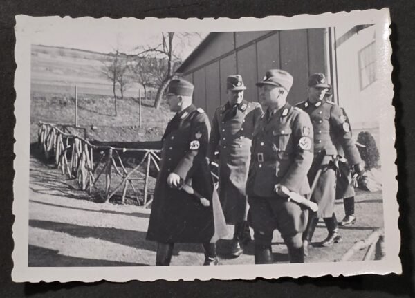 20260822_123518 RAD Labor Force leaders w Dagger Hewer & Swastika Armbands WW2 German Military War Photo