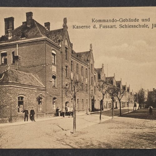 20260822_151627 WW1 Imperial German Jüterbog Foot Artillery Shooting School Barracks Postcard
