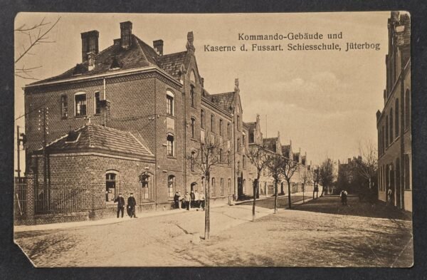20260822_151627 WW1 Imperial German Jüterbog Foot Artillery Shooting School Barracks Postcard