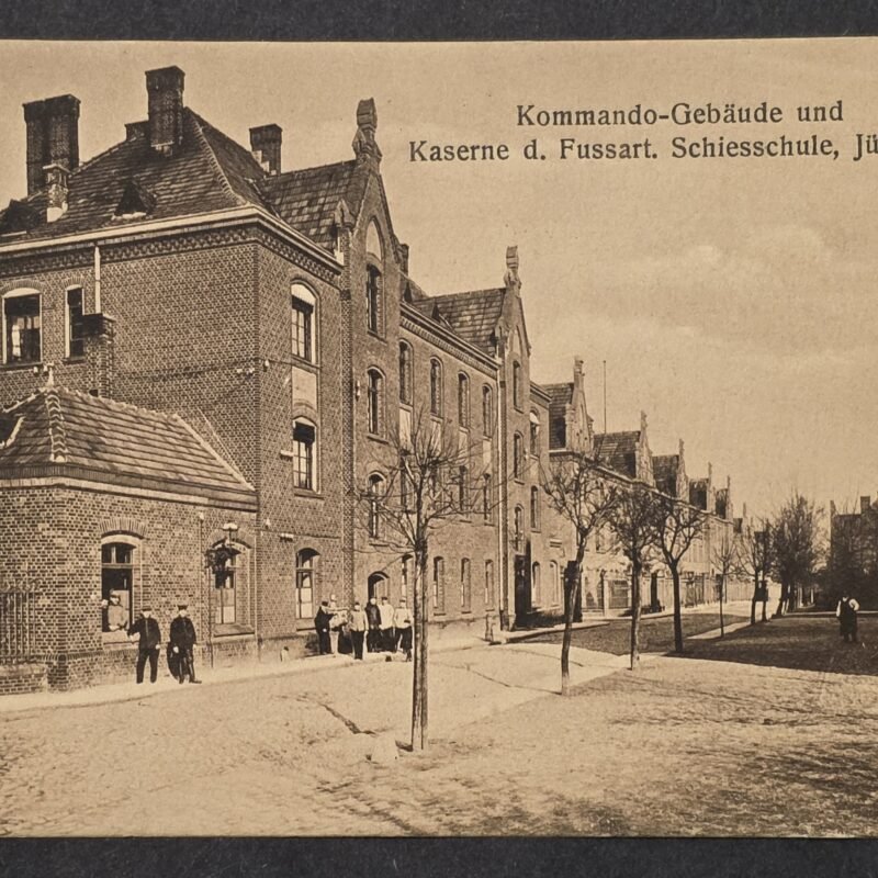 20260822_151627 WW1 Imperial German Jüterbog Foot Artillery Shooting School Barracks Postcard