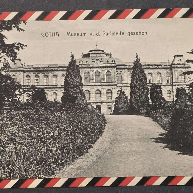 20260822_151814 WWI 1915 German Soldiers Feldpost Postcard Gotha Museum Soldier to Holland WW1