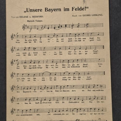 20260822_152037 WWI German Bavarian Feldpost Postcard 2nd Infantry Regiment Crown Prince 1916
