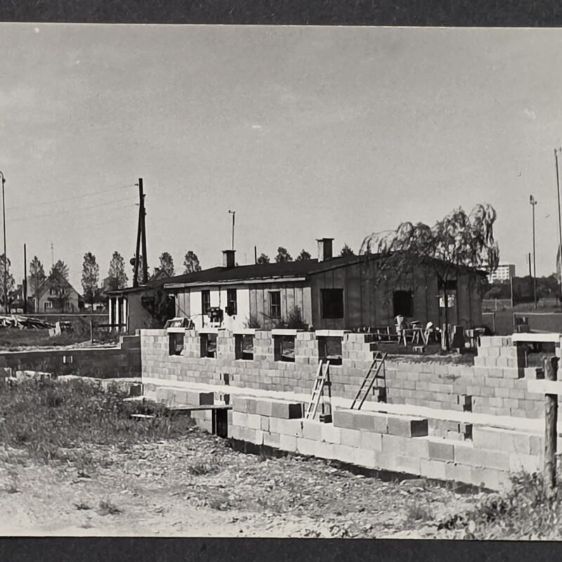 20260822_153452 RARE German Labor Camp Photo Postcard Riga Latvia ESV Arbeit Eintracht Lichtenegger Baracke WWII