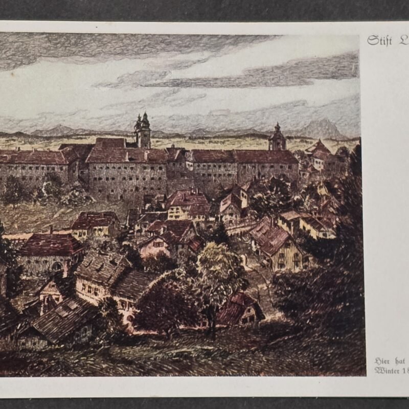 20260822_155843 Adolf Hitlers Childhood Home in Austria Nazi German Third Reich Propaganda Postcard 1897/98
