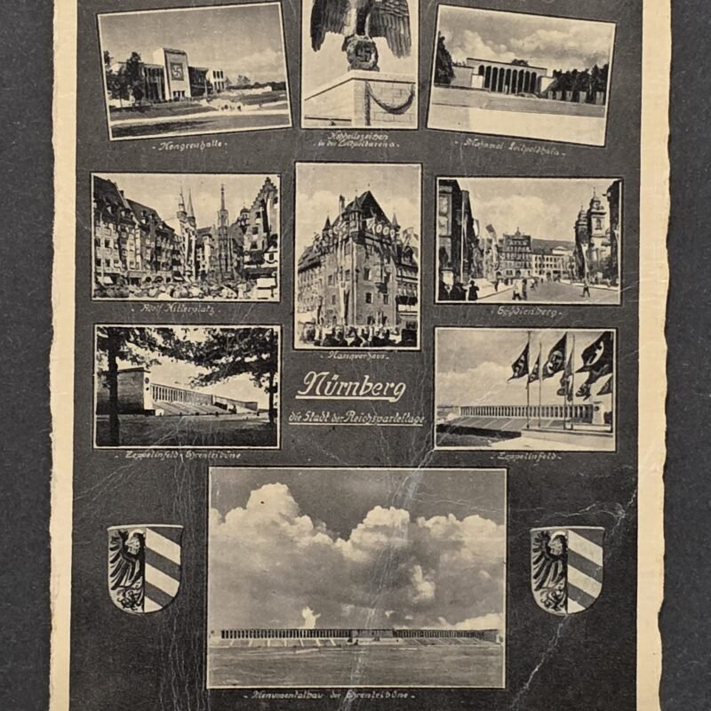 20260822_155906 Nazi German Third Reich Nürnberg City of the Reichsparteitag Rallies Postcard – Zeppelin Field