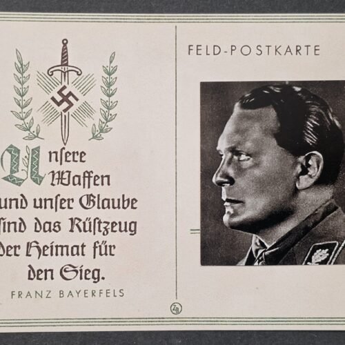 20260826_172800 WWII German Feldpost Postcard Hermann Göring Applied Photograph Photo