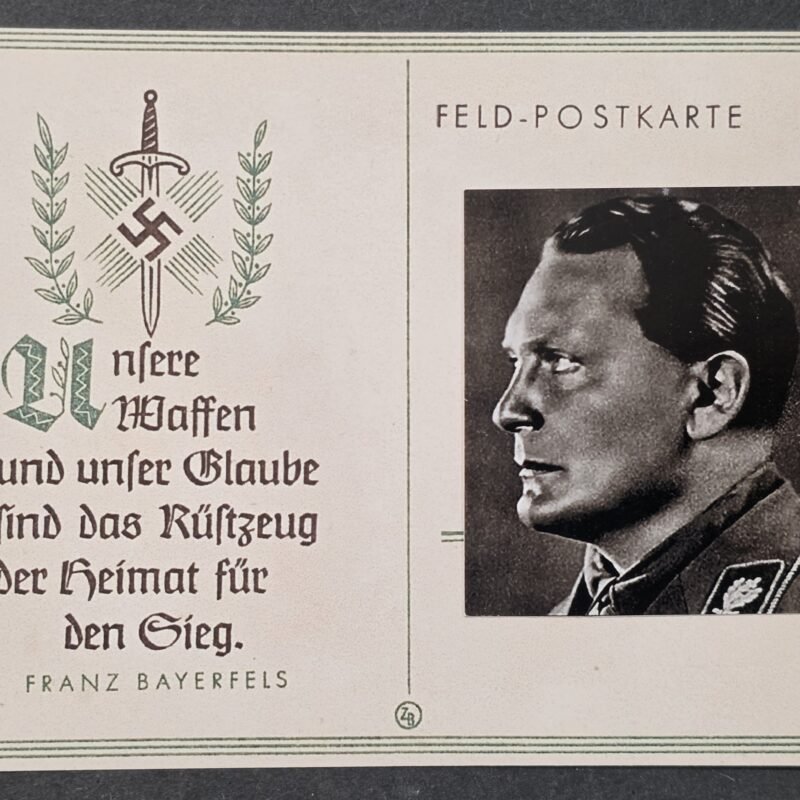 20260826_172800 WWII German Feldpost Postcard Hermann Göring Applied Photograph Photo