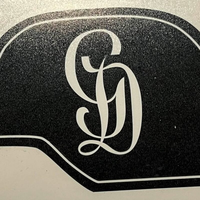 Grossdeutschland SS Steel Helmet WW2 Military division die cut vinyl decal sticker