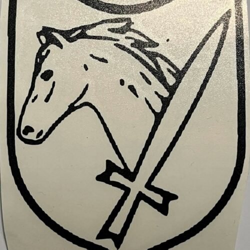 Florian Geyer Horse WW2 Military division die cut vinyl decal sticker