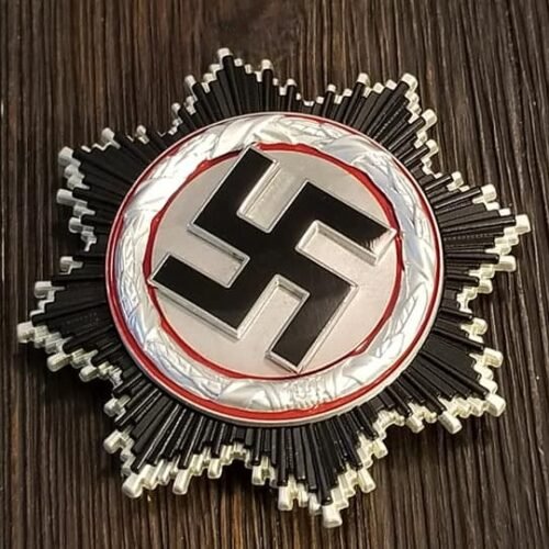 German cross in silver WW2 Nazi German DKIS Deutsche Cross in silver Enamel Silver Swastika Medal 1941