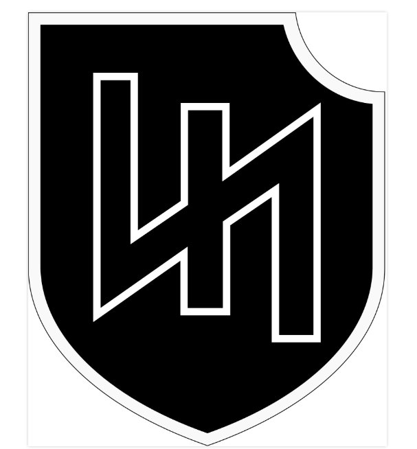 SS 2nd Panzer Division WW2 German Military die cut vinyl decal sticker