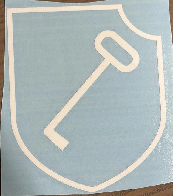 LSSAH Key Leibstandarte Adolf Hitler WW2 German Military SS division die cut vinyl decal sticker
