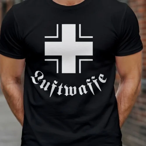 s-l1600 (14) Luftwaffe Cross Military Air Force T Shirt
