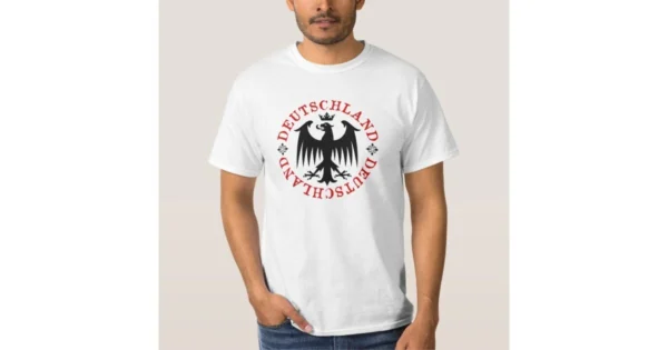 Deutschland Eagle Military T Shirt