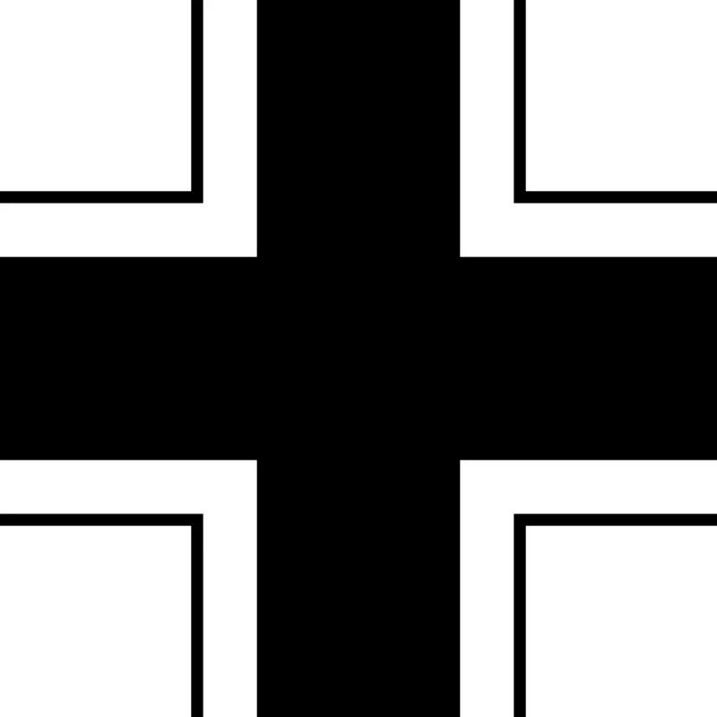 Luftwaffe Cross WW2 German Military division die cut vinyl decal sticker