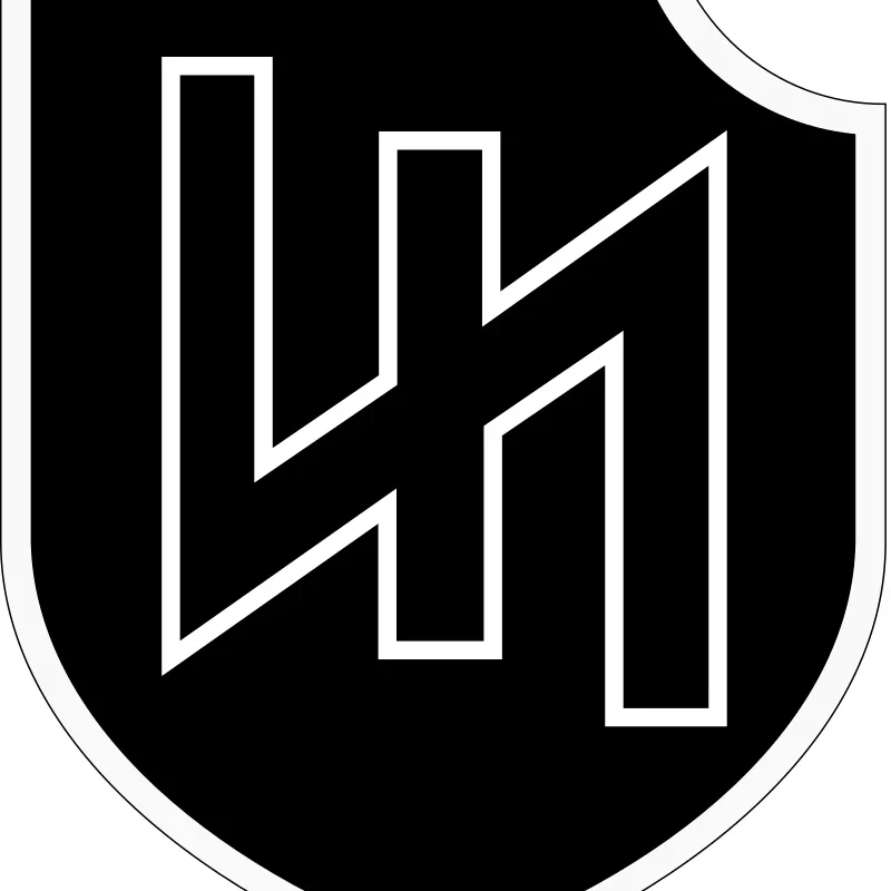 Panzer Adolf Hitler WW2 German Military SS division die cut vinyl decal sticker
