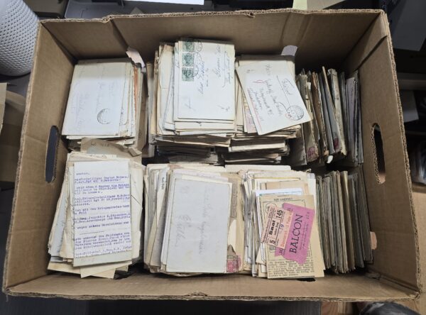 20251005_122631 HUGE LOT! 3000 Pcs!! WW1 Imperial German Reich Military Wartime Feldpost Letters Postcards Paper Documents