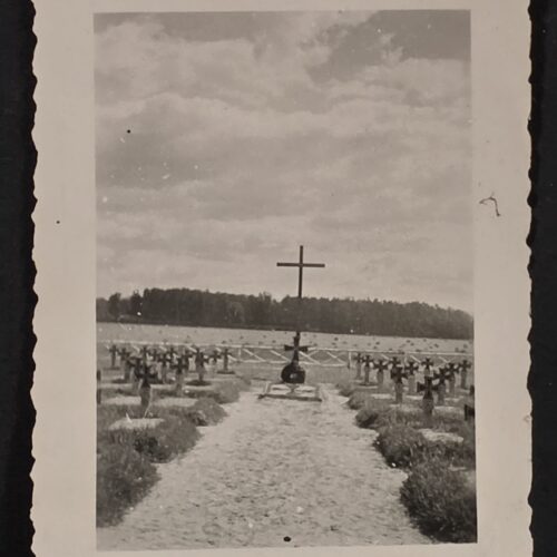 20260902_174205 KIA WWII German Photo Iron Cross Soldiers Graves Military Cemetery Fallen Soldiers