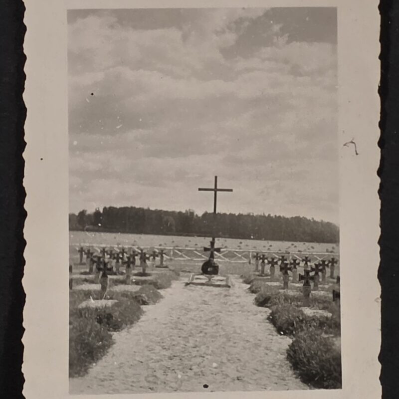 20260902_174205 KIA WWII German Photo Iron Cross Soldiers Graves Military Cemetery Fallen Soldiers