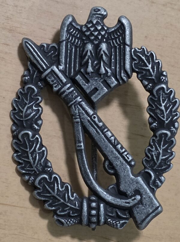 WWII Nazi German Silver IAB Infantry Assault Badge Medal – S.H.u.Co. 41