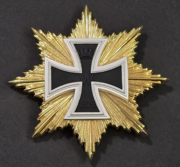 WWI Imperial German 1914 Star of the Grand Cross Iron Cross – Hindenburg Star