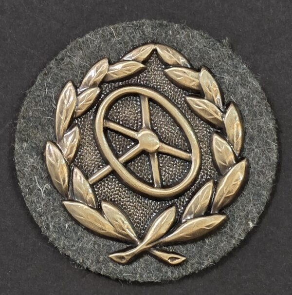 20260905_150647 WWII German Wehrmacht Driver Proficiency Badge in Bronze – Kraftfahrbewährungsabzeichen
