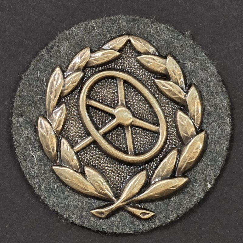 20260905_150647 WWII German Wehrmacht Driver Proficiency Badge in Bronze – Kraftfahrbewährungsabzeichen