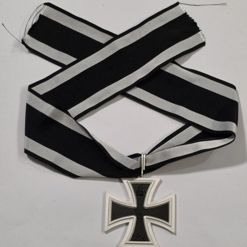 20260906_125822 WWI Imperial German Grand Cross of the Iron Cross 1914 – Large Neck Cross w/ Full Ribbon – 800 Marked